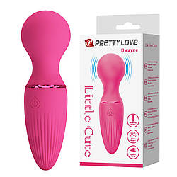 Вібратор для клітора Pretty Love Dwayne міні-мікрофон, рожевий, 12 х 3.7 см 18+