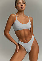 Ліф Жіночий Стаф Лайт-грей Однотонний Комфортний Для Повсякденного Носіння Staf Li Light Gray Seli