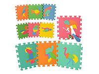 Килимок мозаїка METR 29*29см 10шт EVA птахи M 0387