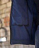 Тактичний костюм для рятувальників демісезонний синій ДСНС софтшел SATELIT ПП8057 ТМ, фото 6