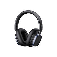 Бездротові Bluetooth-навушники Baseus Bowie H1s Noise-Cancellation (BT5.4, ANC, 60/120h, AUX) Black