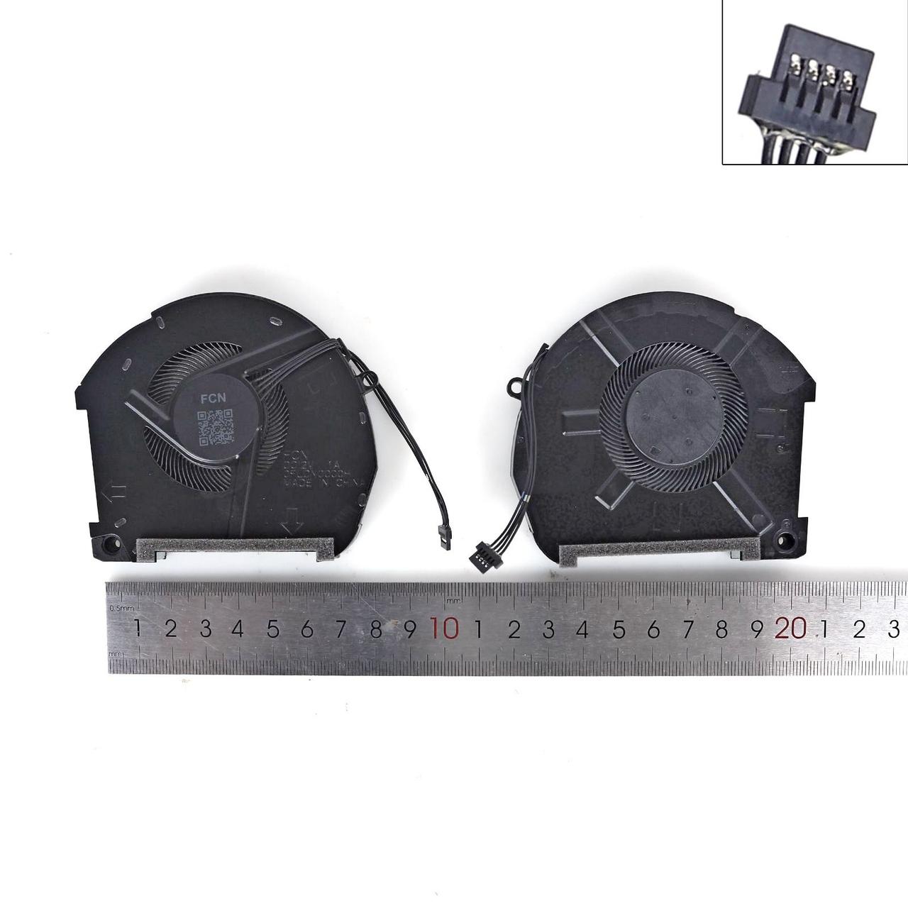 Вентилятор для Gigabyte Aorus 15-XA 15-W9 Thunderobot 911 Pro, (12V GPU/VGA fan, FCN 0FLDN0000H, Original), фото 1