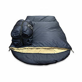 Армійський спальний мішок 100см (до -5) спальник туристичний для походу та риболовлі