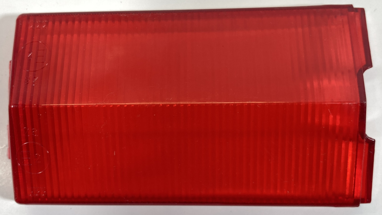 Скло розсіювач ліхтаря заднього червоне стоп ВАЗ 2101