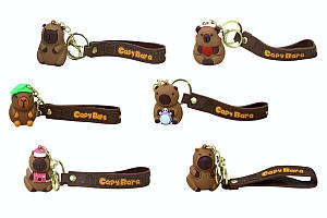 Брелок силіконовий Капібара ООПТ (12)