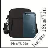 Сумка чоловіча Барсетка через плече Месенджер, фото 3
