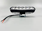 Фара LED прямокутна 18W (6 діодів) (зовнішня) 3D лінза, фото 6