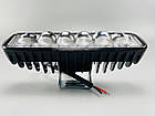 Фара LED прямокутна 18W (6 діодів) (зовнішня) 3D лінза, фото 7
