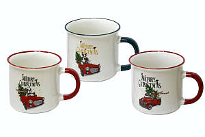Чашка керамічна Merry Christmas 380мл в подарунковій коробці ООПТ