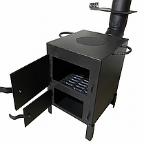 Компактна піч для теплиці "Буржуйка" для обігріву приміщень 10–20 м³, фото 4