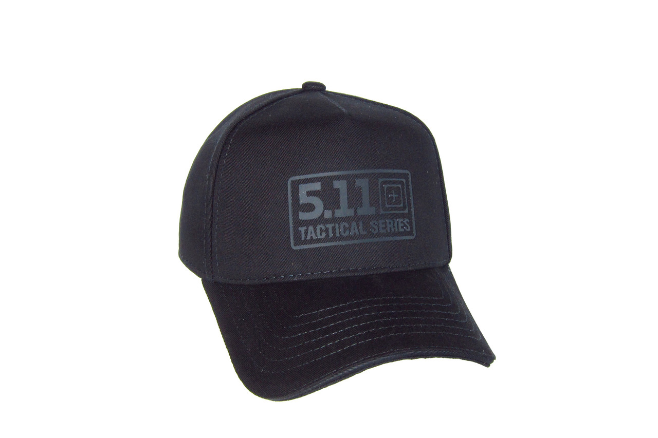 Кепка бейсболка котонова чорна на флісі осінь-зима 5.11 91013, фото 1