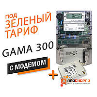 Лічильник для Зеленого тарифу GAMA 300 G3B.144.230.F27.B2.P4.C311.A3.L1 з модемом MCL 5.10
