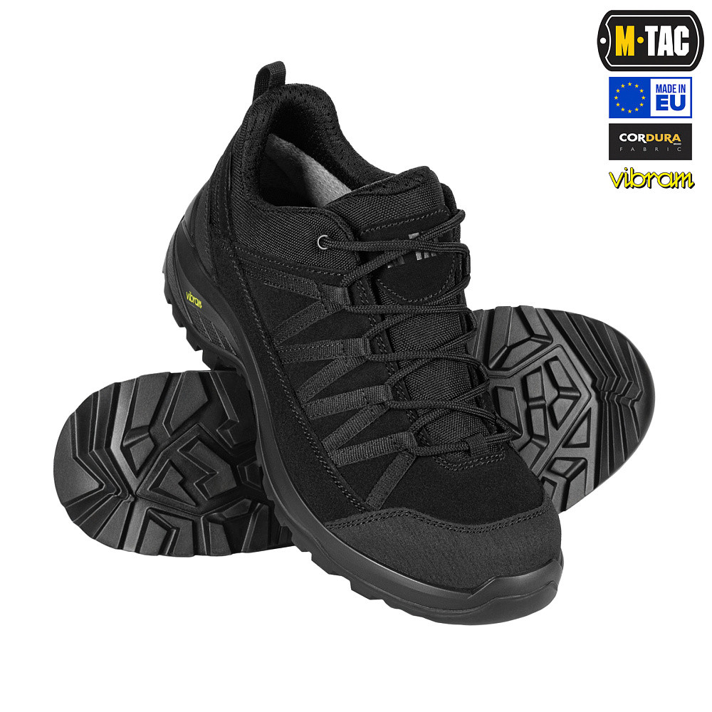 M-Tac кросівки тактичні COMBAT PRO LINE Black, фото 1
