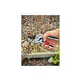 Секатор для гілок Ø≤ 20 мм (l= 200 мм) з блокуванням та храповиком (алюмінієві ручки) Yato YT-88123, фото 7