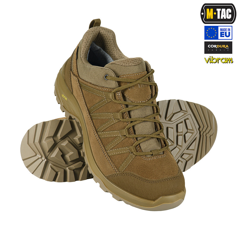 M-Tac кросівки тактичні COMBAT PRO LINE COYOTE, фото 1
