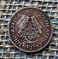 1/2 цента 1962 року. ПАР