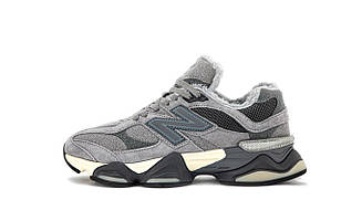 Зимові хутряні кросівки Нью баланс 9060 New Balance хутро Winter чоловічі