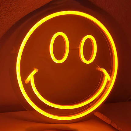 Неоновий світильник Смайл 500х500 acr-n000102, фото 2
