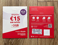 Португальські сім карти Vodafone