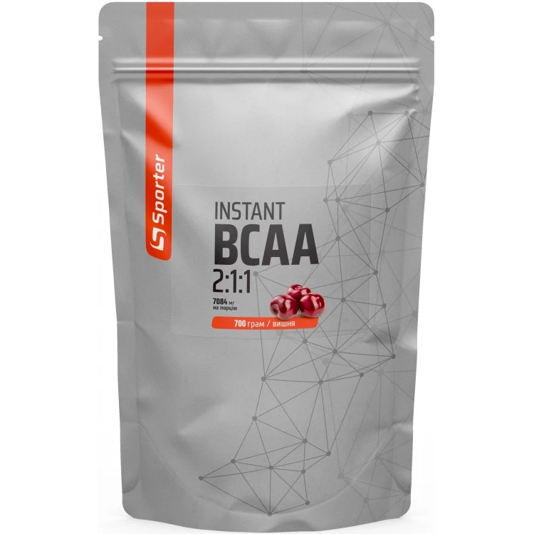 ВСАА амінокислоти з вітамінами, Sporter, BCAA Instant - 700 г