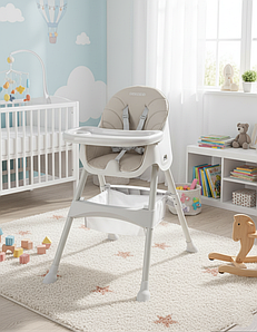 Дитячий складаний стільчик для годування MILO з тацею RICOKIDS