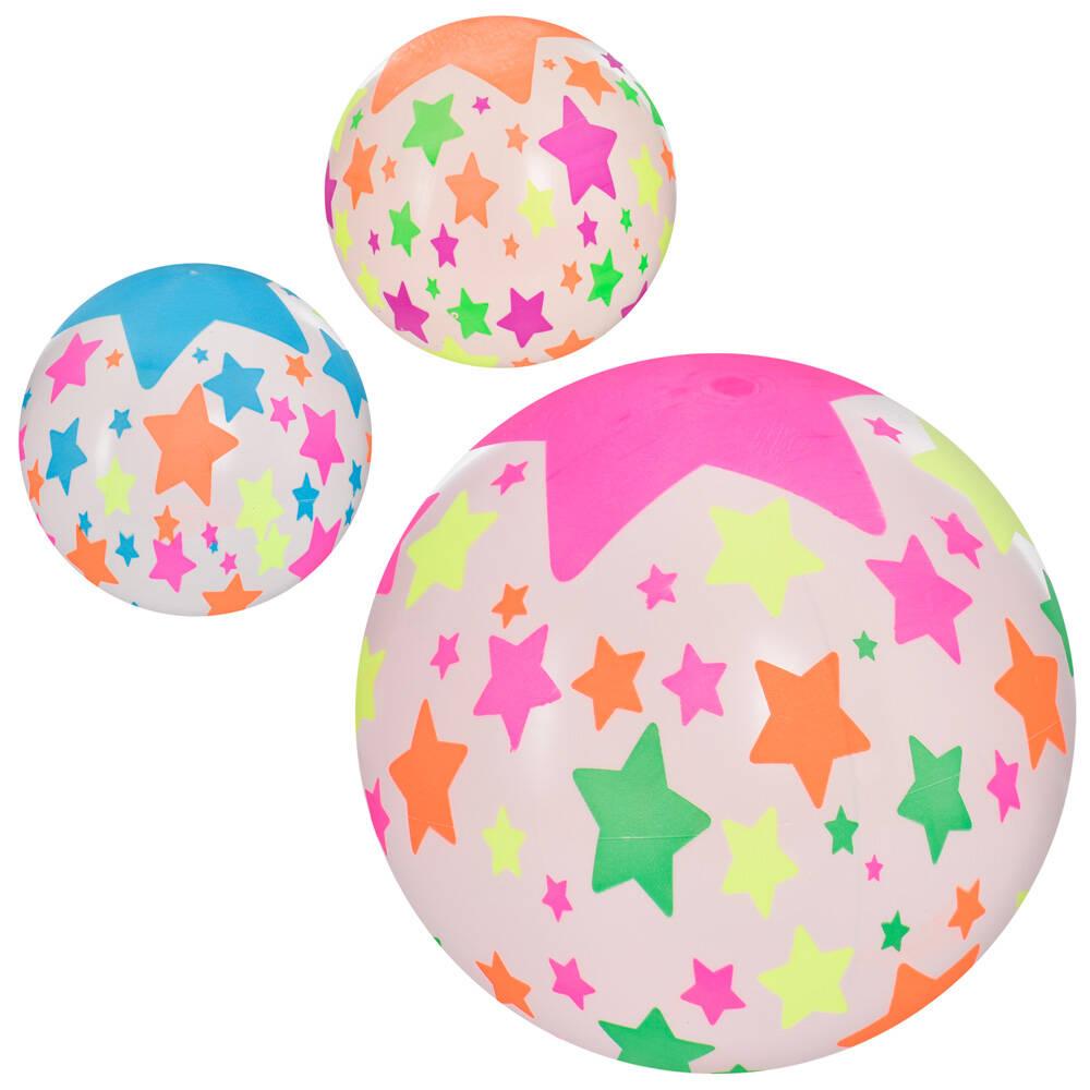 М'яч дитячий 22см, ПВХ, 62г, ЦІНА ЗА УП. 10ШТ, 3 кольори (120шт), фото 1