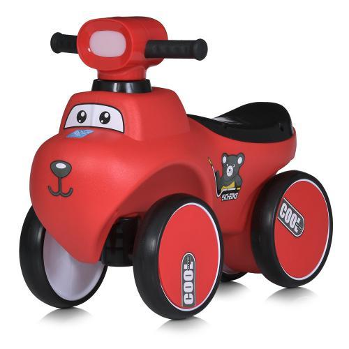 Каталка-толокар, музика, світло, колеса EVA, червоний (1шт), фото 1