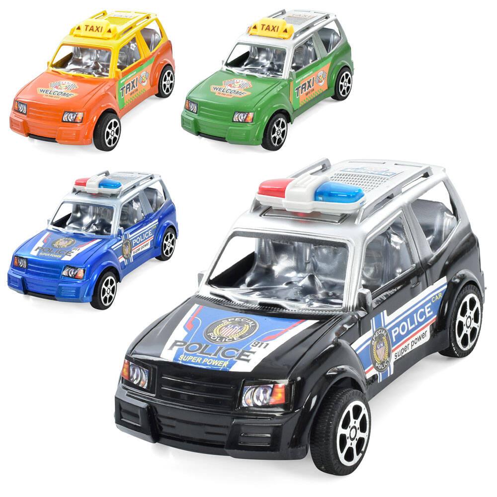 Джип 16см, інерція, 2 види, мікс кольорів, пак. 20*16*8см (150шт), фото 1