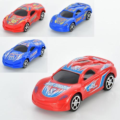 Машина 16см, інерція, 2 види (2 кольори), пак. 13*20*4,5см (300шт), фото 1