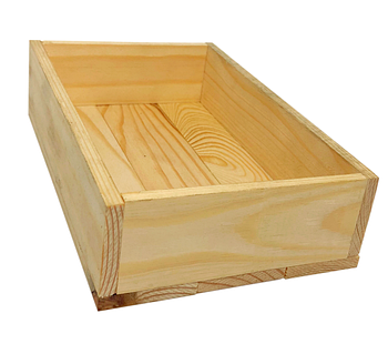 Пенал дерев’яний 5x11x17 см, натуральне дерево (KG-12898)