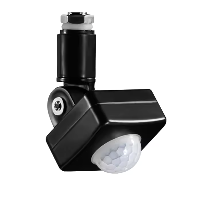 Інфрачервоний датчик руху увімкнення світла 220V ЧОРНИЙ, фото 1