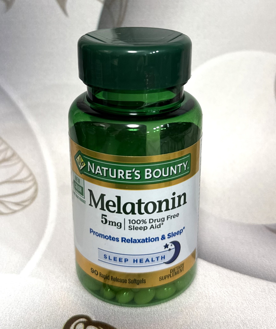 Мелатонін для здорового сну Nature's Bounty Melatonin 5mg