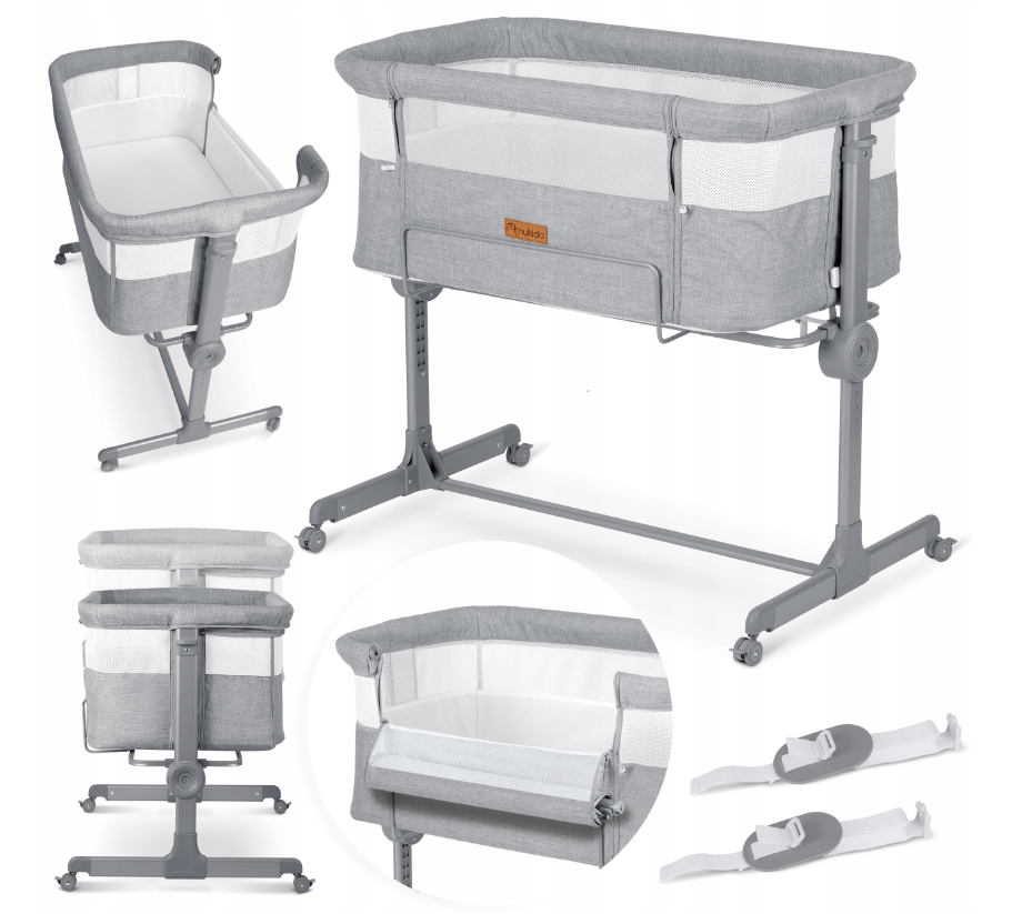 Складане дорожнє ліжечко для немовлят Nukido 724302, фото 1
