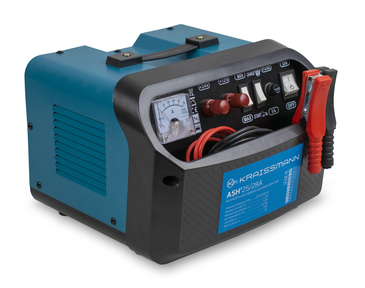 Зарядно-пусковий пристрій KRAISSMANN ASH'25/28A