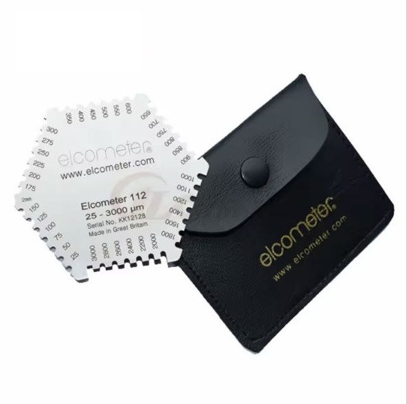 Гребінка для вимірювання товщини мокрого шару ЛКП (25-3000 мкм) Великобританія, фото 1