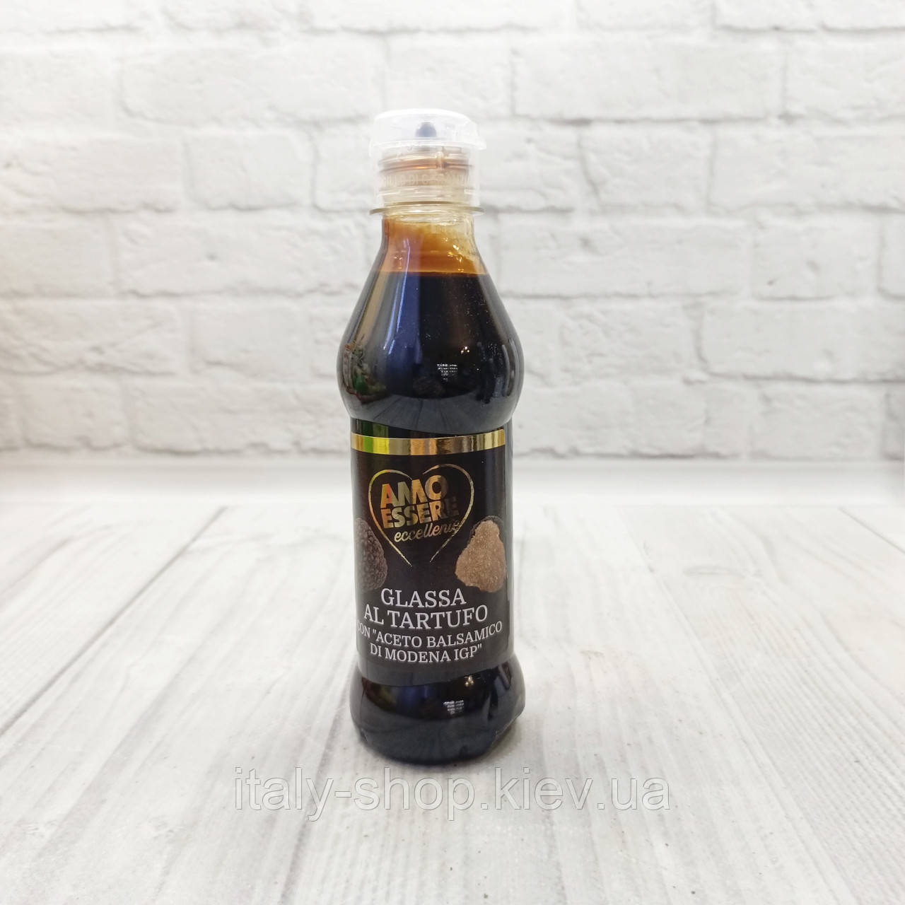 Бальзамічний крем карамелізований соус з трюфелем Amo Essere al Tartufo Modena 250 мл, Італія, фото 1