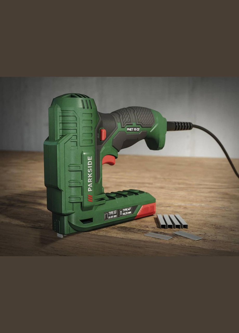 Електричний степлер PHET 15 C2 Німеччина Parkside, фото 1