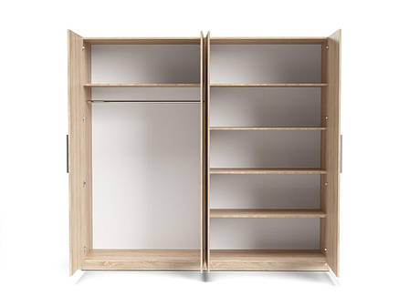 Шафа гардеробна Tempio 4Д  Accord, колір дуб артісан, фото 2