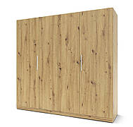 Шафа гардеробна Tempio 4Д Accord, колір дуб артісан