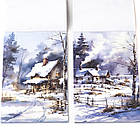 Вінтажний папір для скрапбукінгу Різдво 30 листів KRK030, фото 5