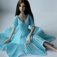 В'язаний одяг для ляльок. Схеми, пряжа, поради