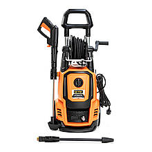 GTM Мийка в/т LT707 інд.двигун, тиск - 130/195бар, прод 7,5л/хв, шланг 8м, алюм. помпа