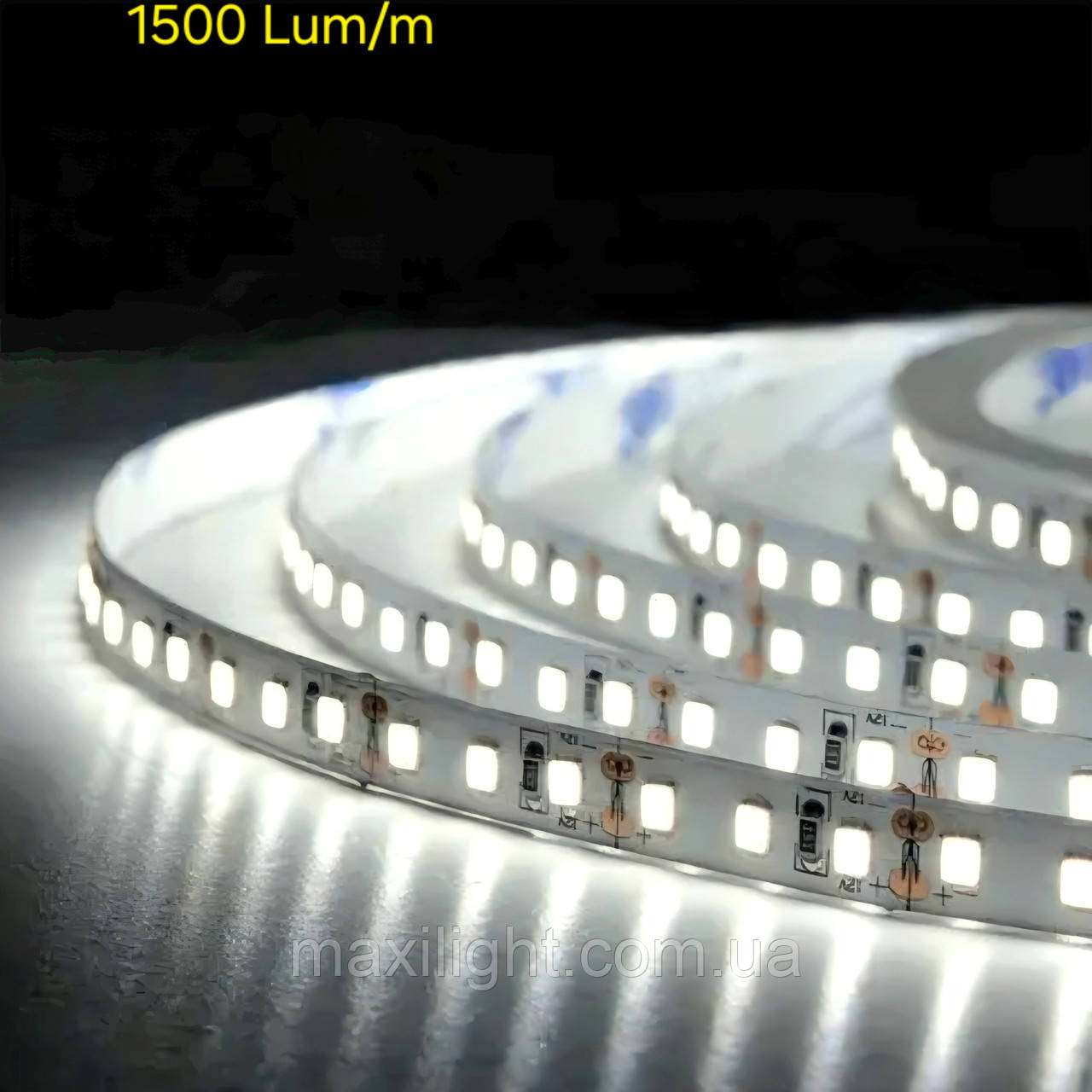 Світлодіодна стрічка OEM ST-12-2835-120-NW-20-V3 1500Lm/m нейтральна біла, негерметична, 1м