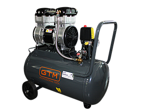 GTM Компресор рес-50л 210л/хв 1,8кВт 8бар 220В 2 циліндри безмасляний