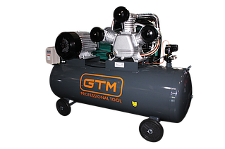 GTM Компресор рес-220л 1100/900л/хв 7,5кВт 10бар 380В 3 циліндри V-под.