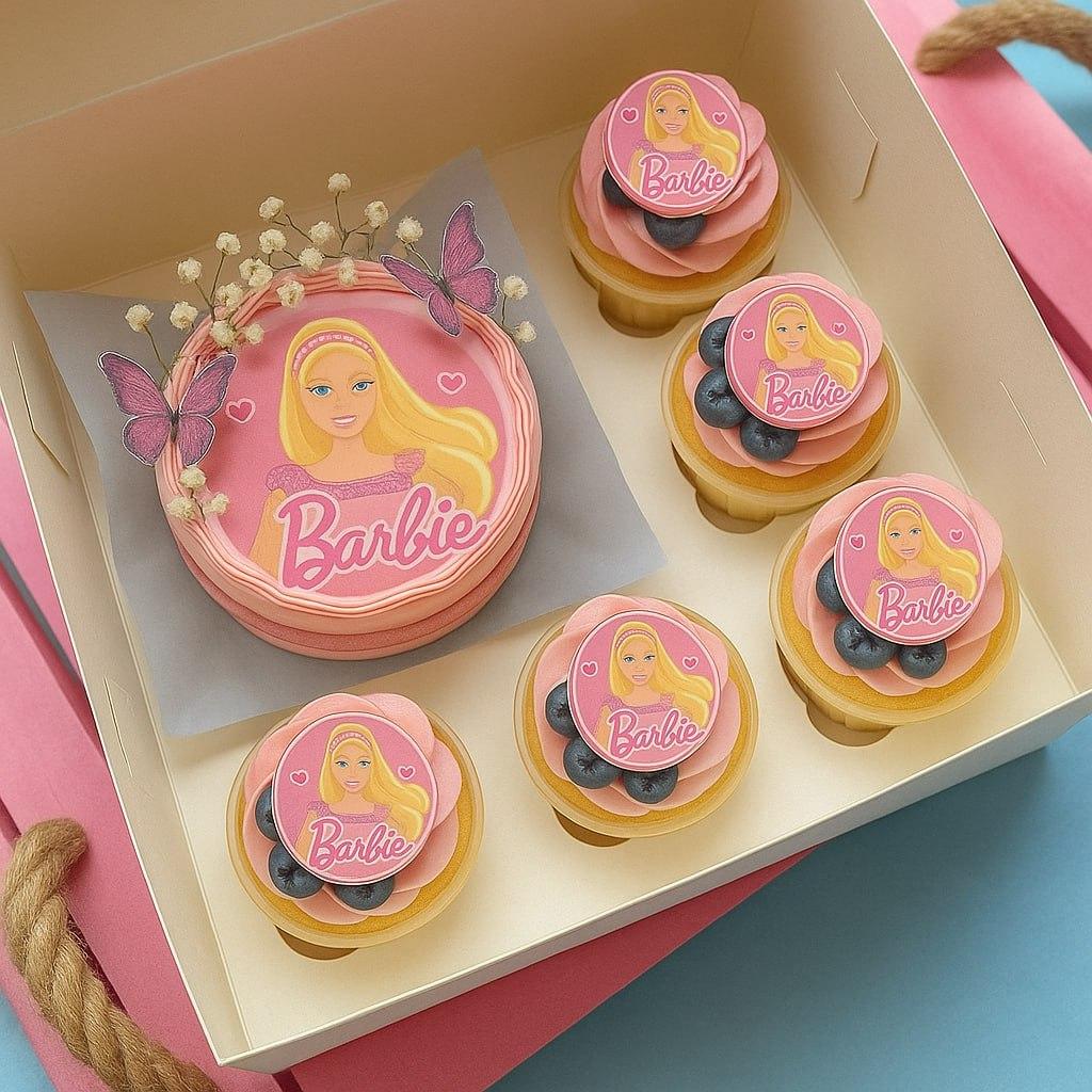 Вафельна картинка "Barbie" /ВК-0026/ - А4, фото 1