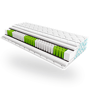 Ортопедичний матрац Марина Пальмера ЕММ - жорсткий, 21 см, пружини Pocket Fuerte шахового складання