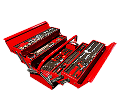 GTM Набір інструментів 88од мет.ящик