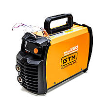GTM Інвертор зварювал. MMA-220DS LED, 220А, 1,6-5,0мм, 220В дисплей