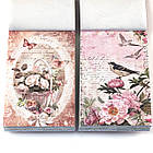 Вінтажна книга з папером для скрапбукінгу Любов 50 листів KRK033, фото 5